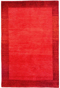 Alfombra Gabbeh - Indus - 248 x 168 cm - rojo