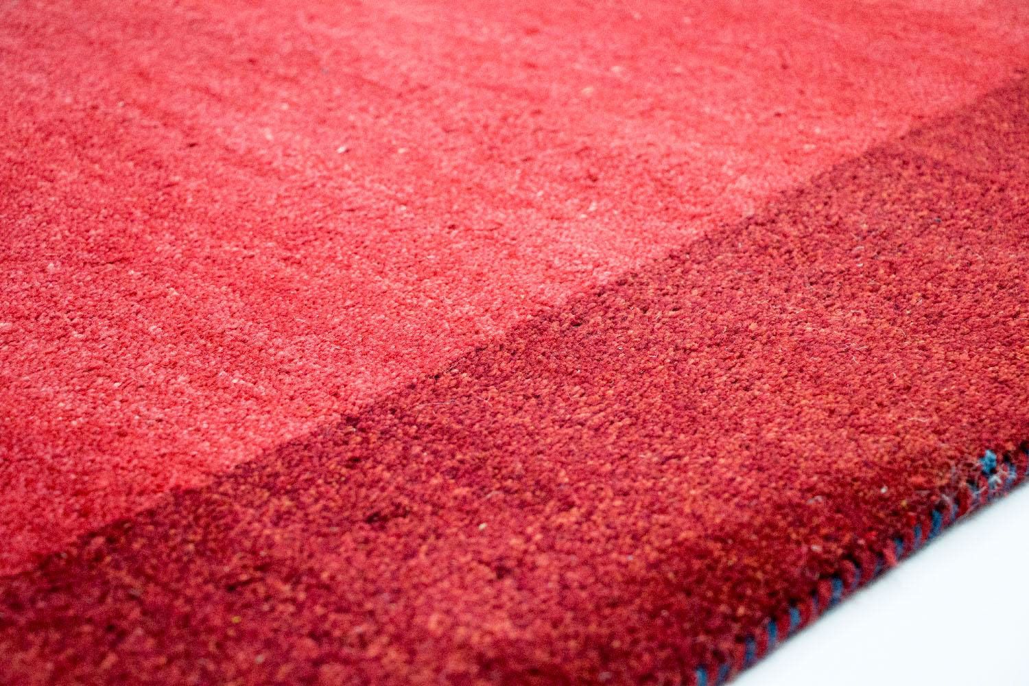 Alfombra Gabbeh - Indus - 248 x 168 cm - rojo