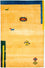 Alfombra Gabbeh - Indus - 193 x 121 cm - oro