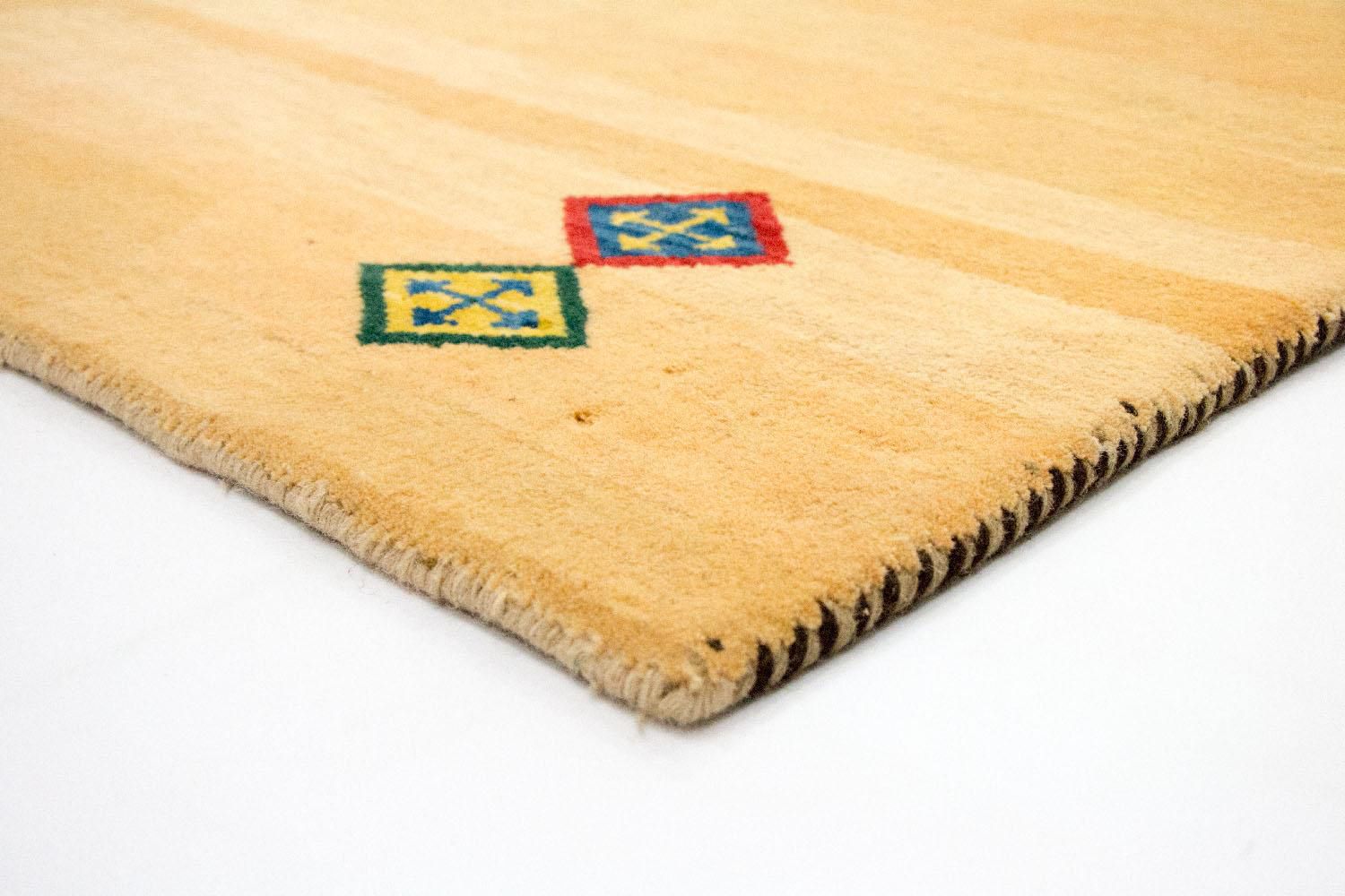 Alfombra Gabbeh - Indus - 193 x 121 cm - oro