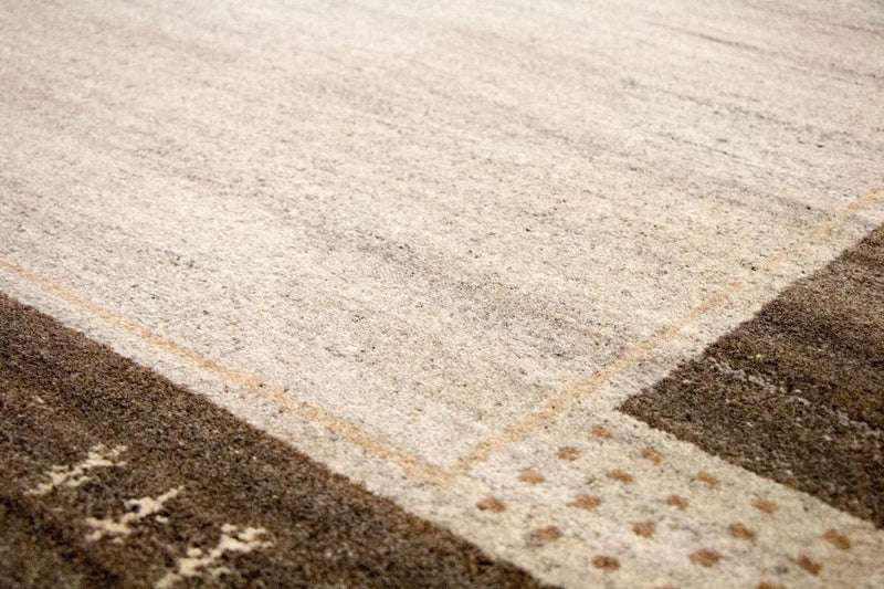 Alfombra Gabbeh - Indus - 200 x 139 cm - beige