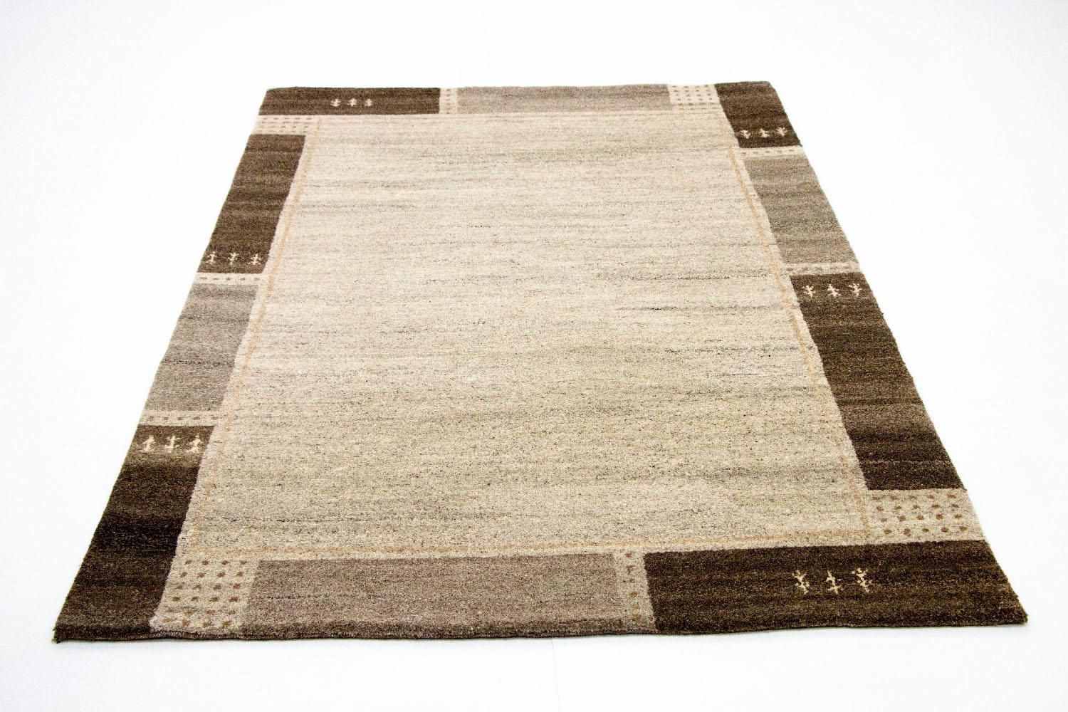 Alfombra Gabbeh - Indus - 200 x 139 cm - beige