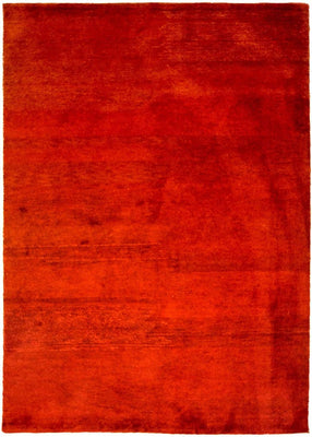 Alfombra Gabbeh - Indus - 242 x 175 cm - rojo