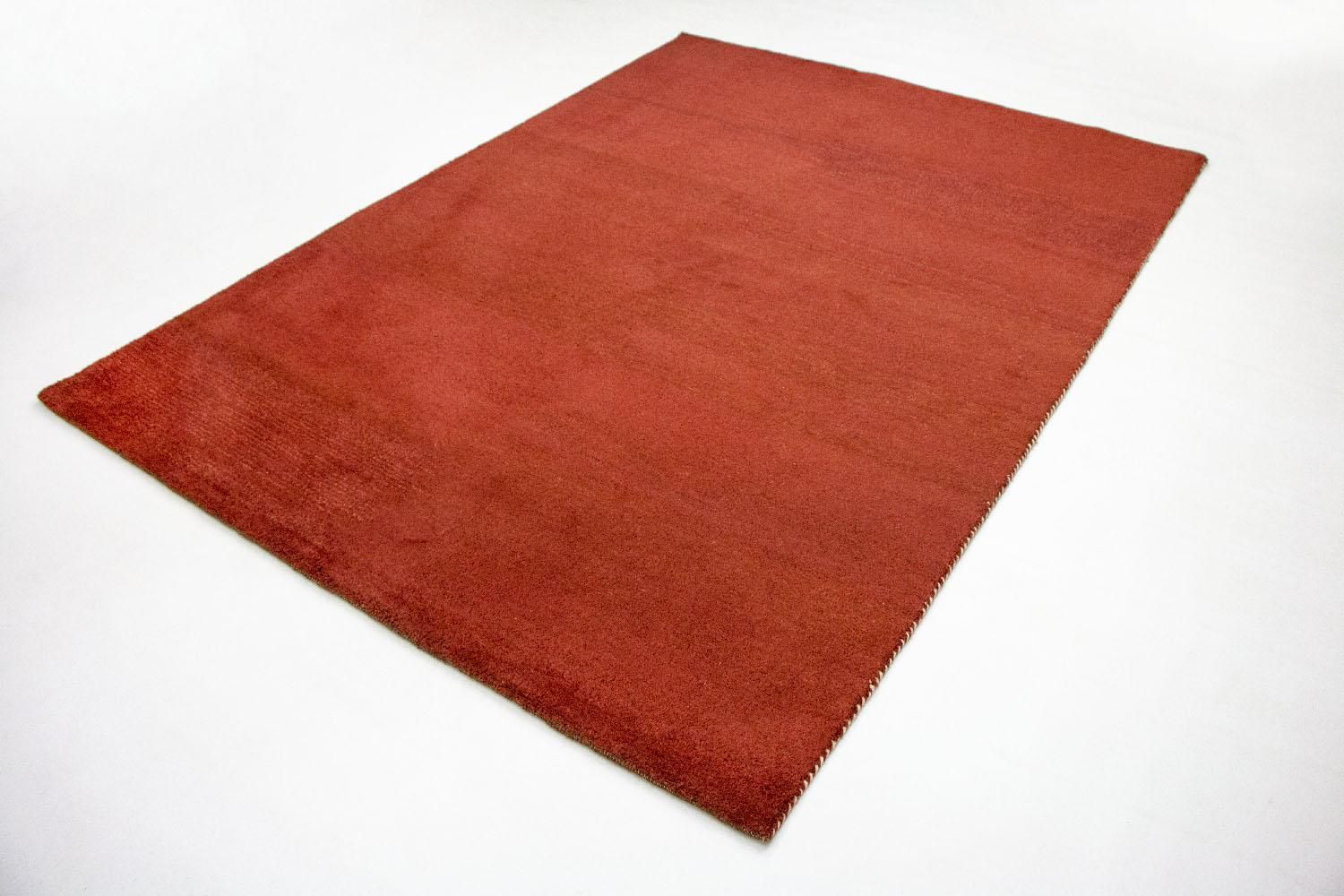 Alfombra Gabbeh - Indus - 242 x 175 cm - rojo