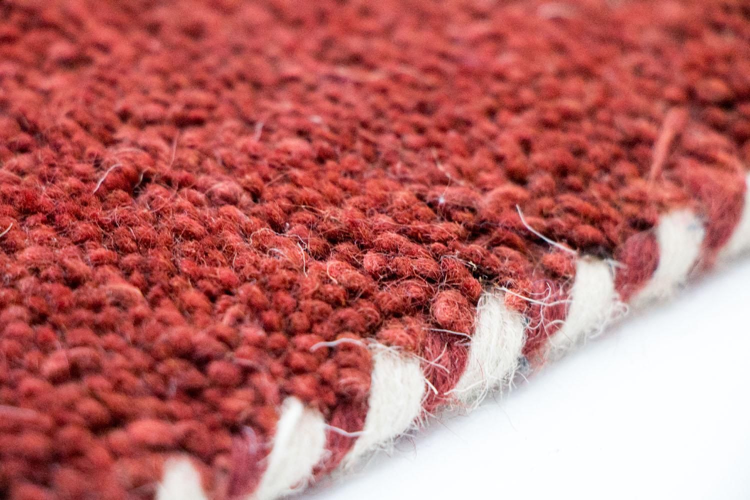 Alfombra Gabbeh - Indus - 242 x 175 cm - rojo