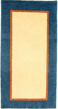 Alfombra Gabbeh - Indus - 140 x 70 cm - beige