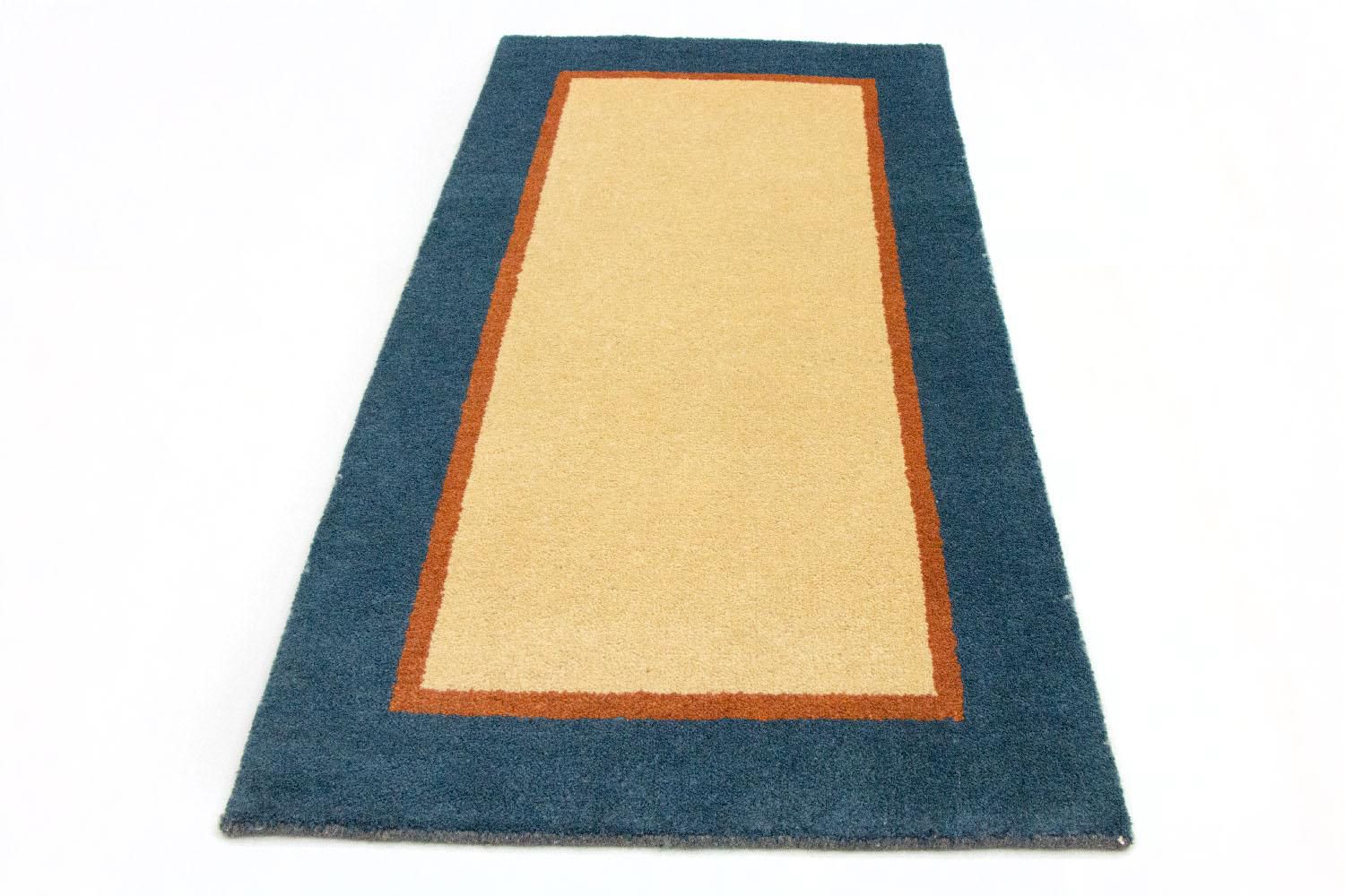 Alfombra Gabbeh - Indus - 140 x 70 cm - beige