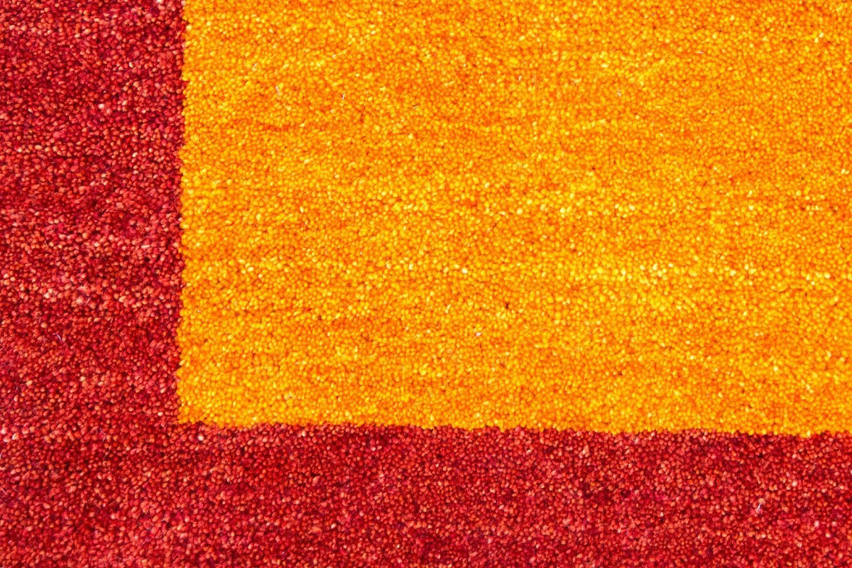 Alfombra Gabbeh - Indus - 160 x 93 cm - naranja
