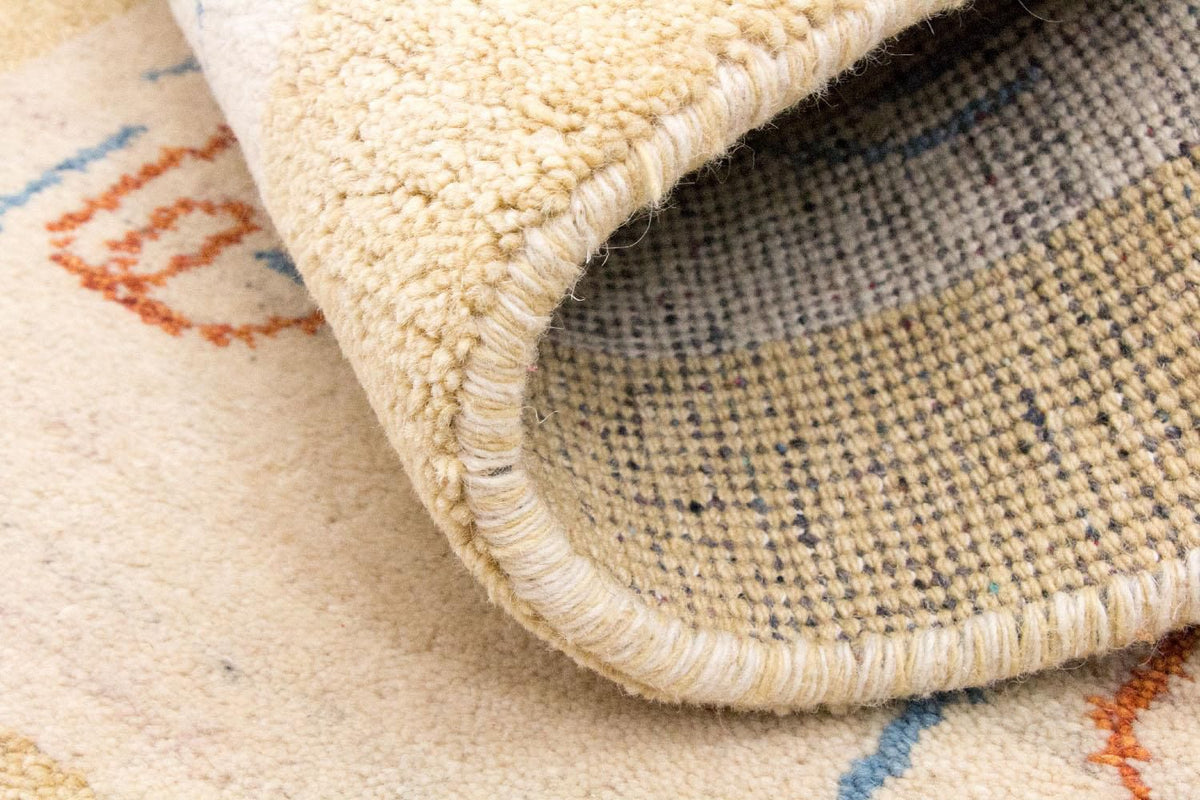 Alfombra Gabbeh - Indus - 140 x 70 cm - beige