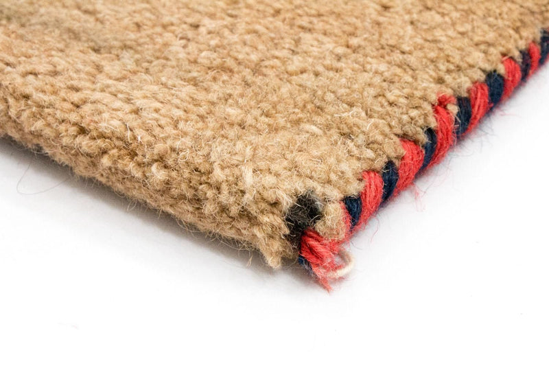 Alfombra Gabbeh - Indus - 132 x 68 cm - beige