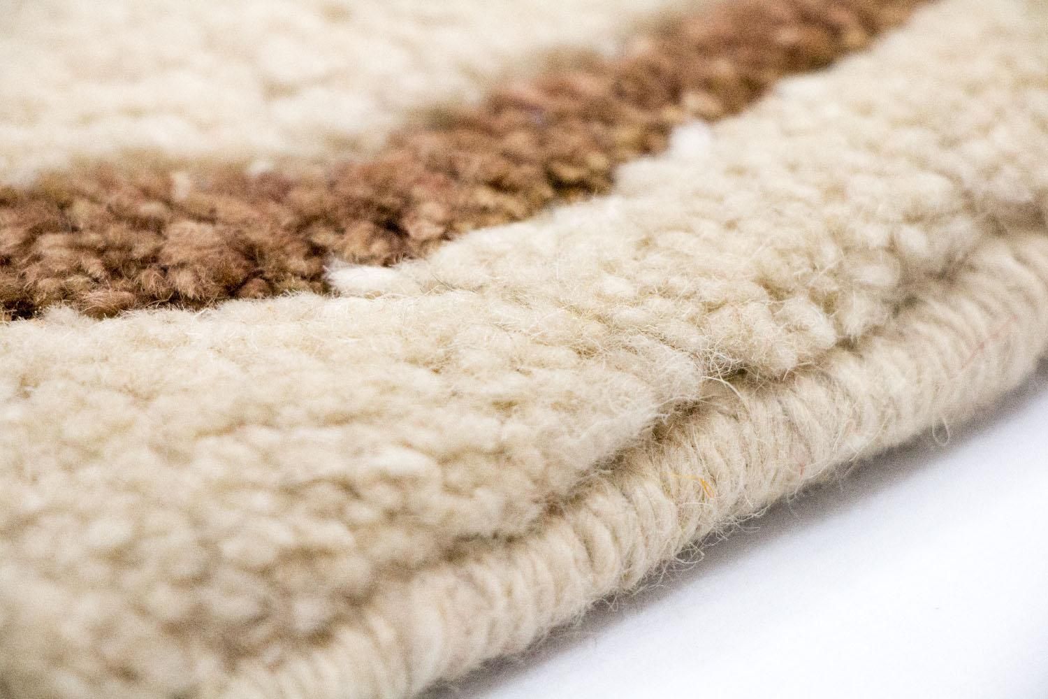 Alfombra Gabbeh - Indus - 228 x 155 cm - beige