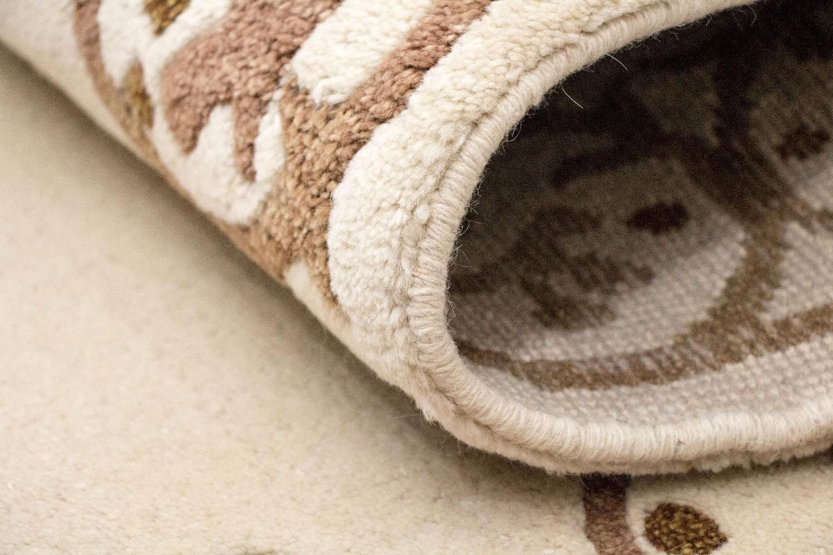 Alfombra Gabbeh - Indus - 228 x 155 cm - beige