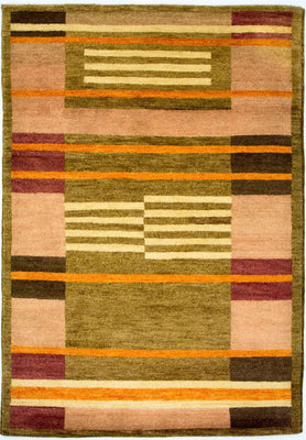 Alfombra Gabbeh - Indus - 200 x 140 cm - multicolor