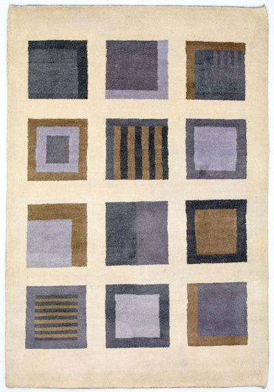 Gabbeh Indo Alfombra 135x204cm - Alfombra de lana