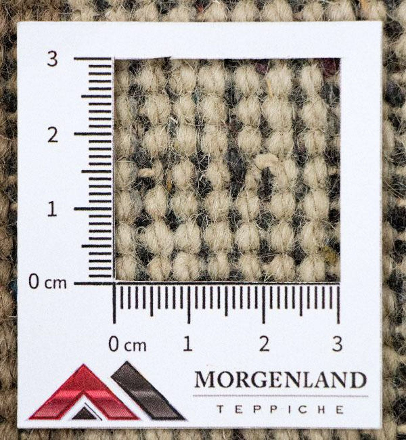 Alfombra Gabbeh - Indus - 204 x 135 cm - beige