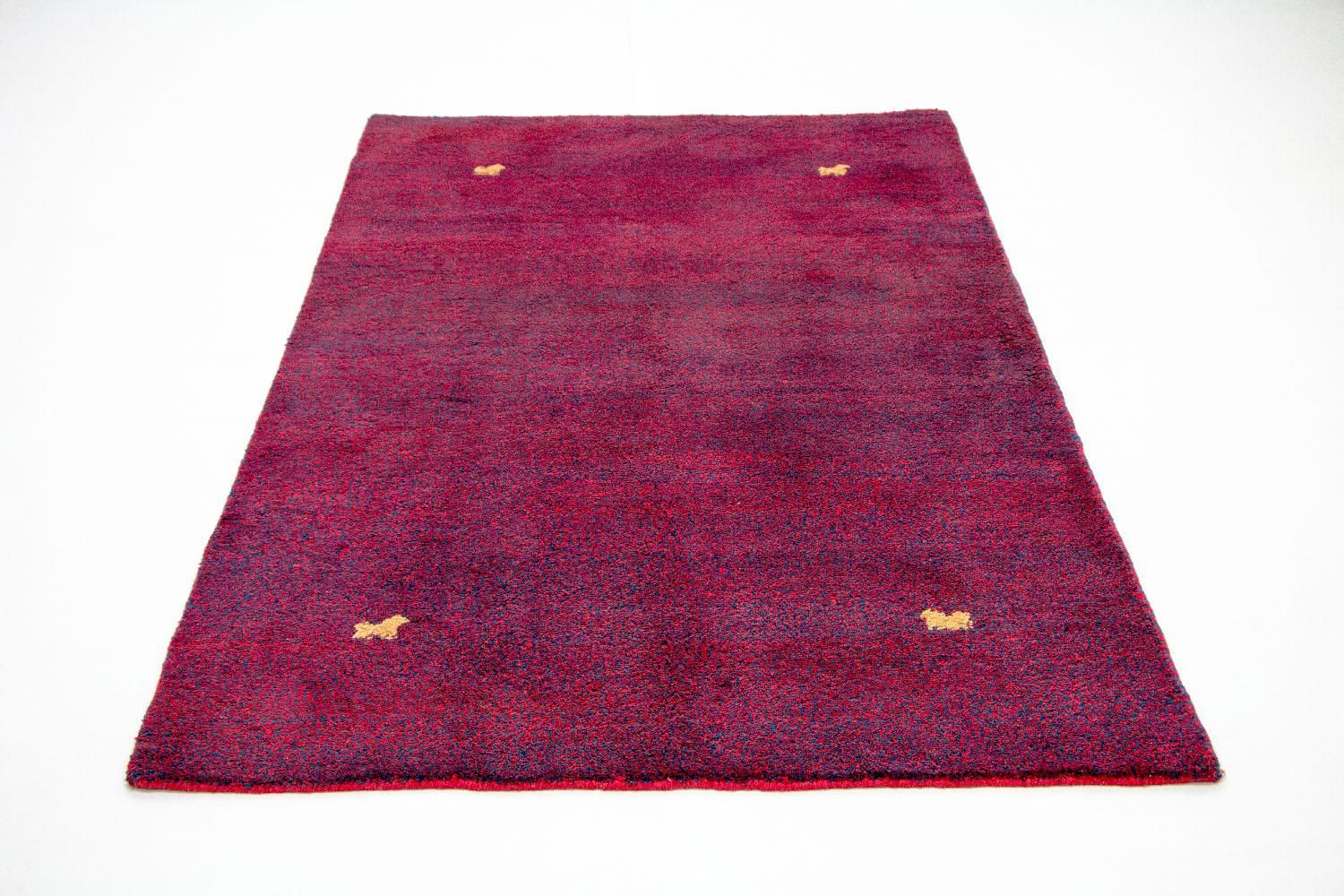 Alfombra Gabbeh - Indus - 205 x 140 cm - rosa