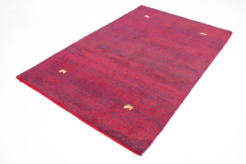 Alfombra Gabbeh - Indus - 205 x 140 cm - rosa