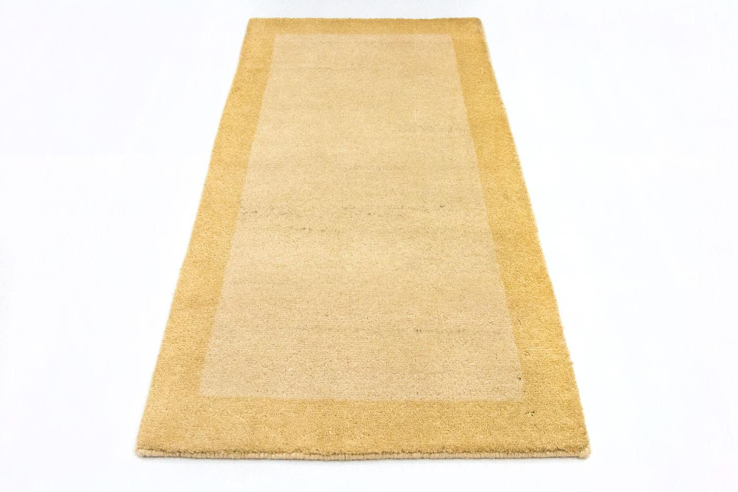 Alfombra Gabbeh - Indus - 140 x 70 cm - beige