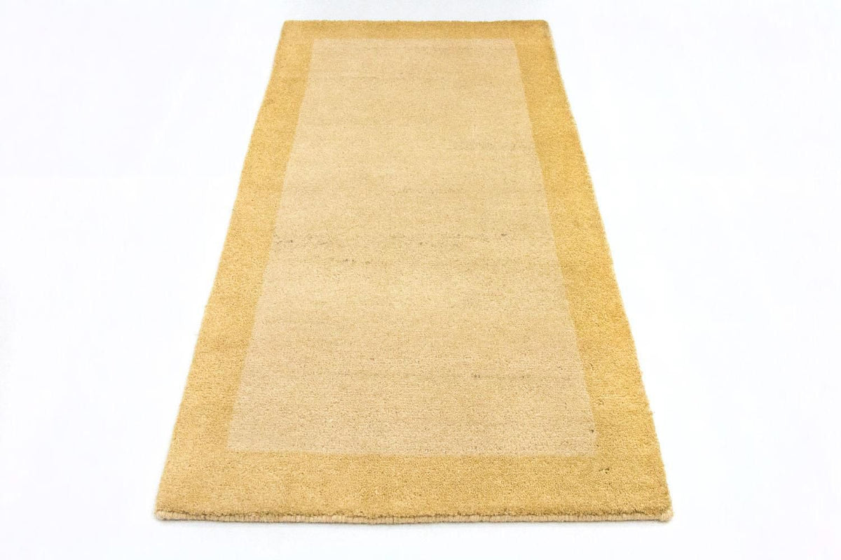 Alfombra Gabbeh - Indus - 140 x 70 cm - beige