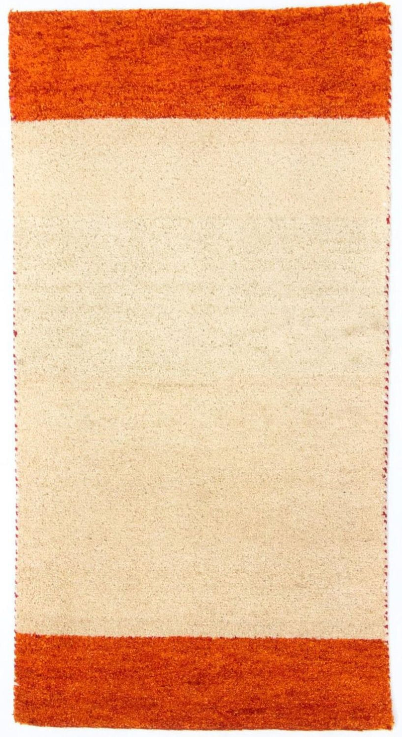 Alfombra Gabbeh - Indus - 140 x 70 cm - beige