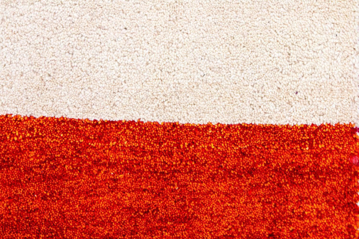 Alfombra Gabbeh - Indus - 140 x 70 cm - beige