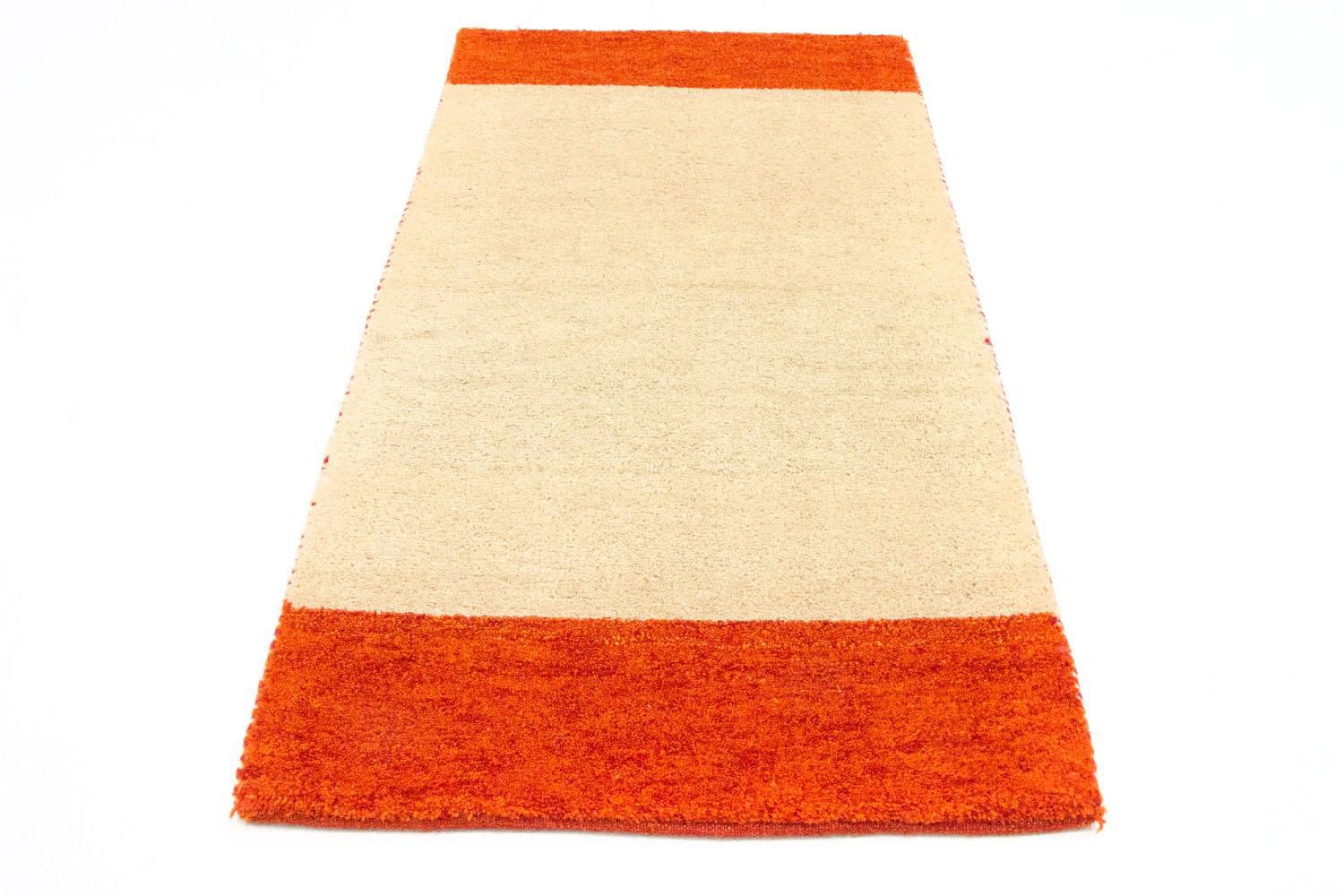 Alfombra Gabbeh - Indus - 140 x 70 cm - beige
