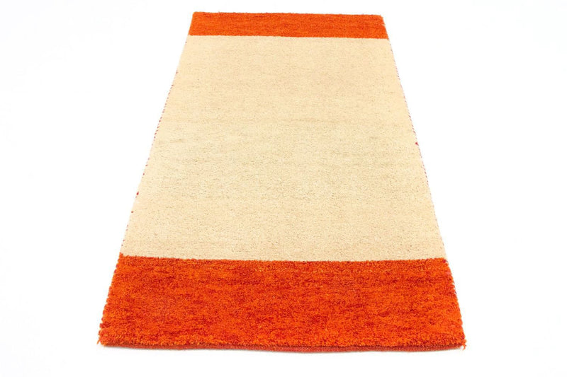 Alfombra Gabbeh - Indus - 140 x 70 cm - beige