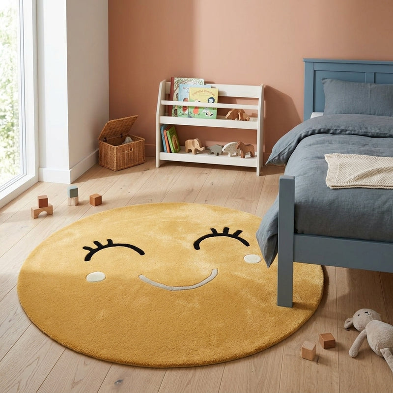 Alfombra para niños Happy - Alfombra de lana