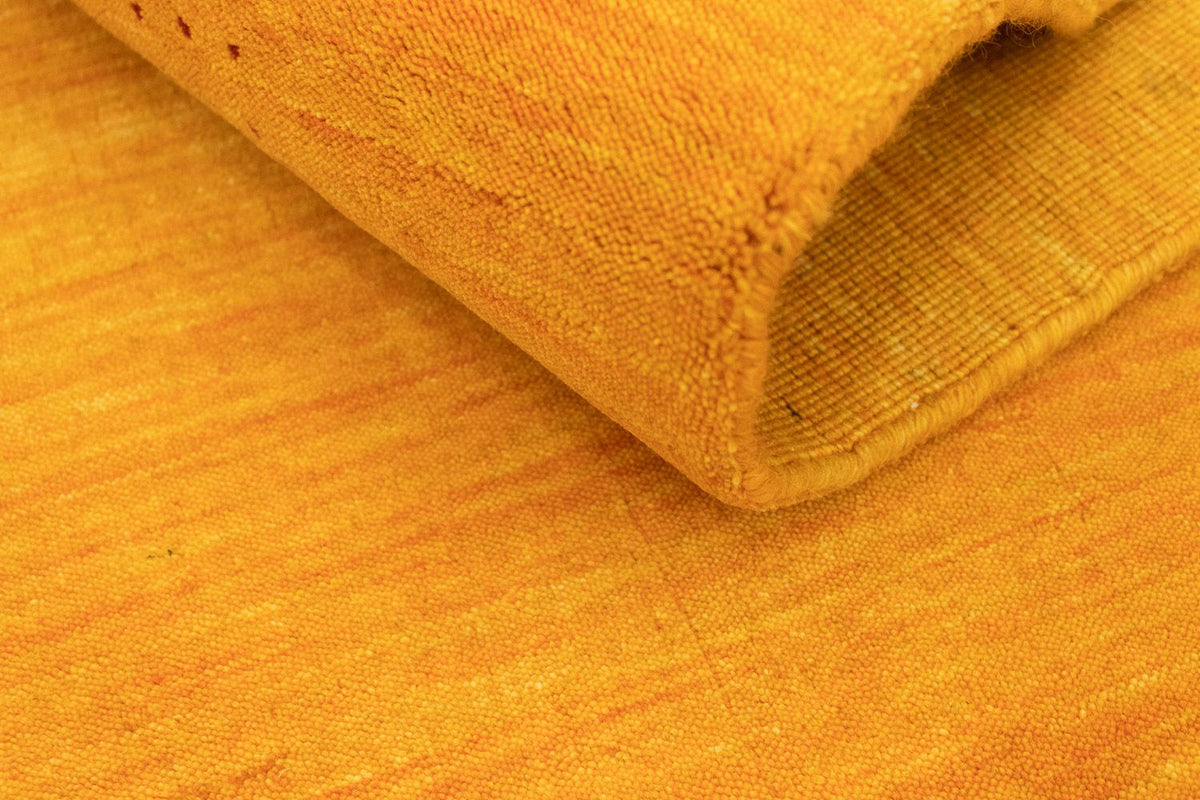 Alfombra de pasillo Alfombra Gabbeh - Indus - 200 x 80 cm - oro