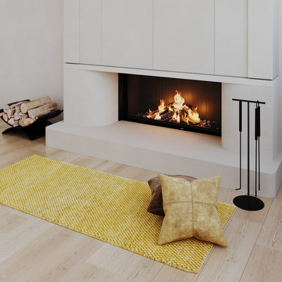 Alfombra de lana - Bola de fieltro - Mosaik - alfombra de pasillo