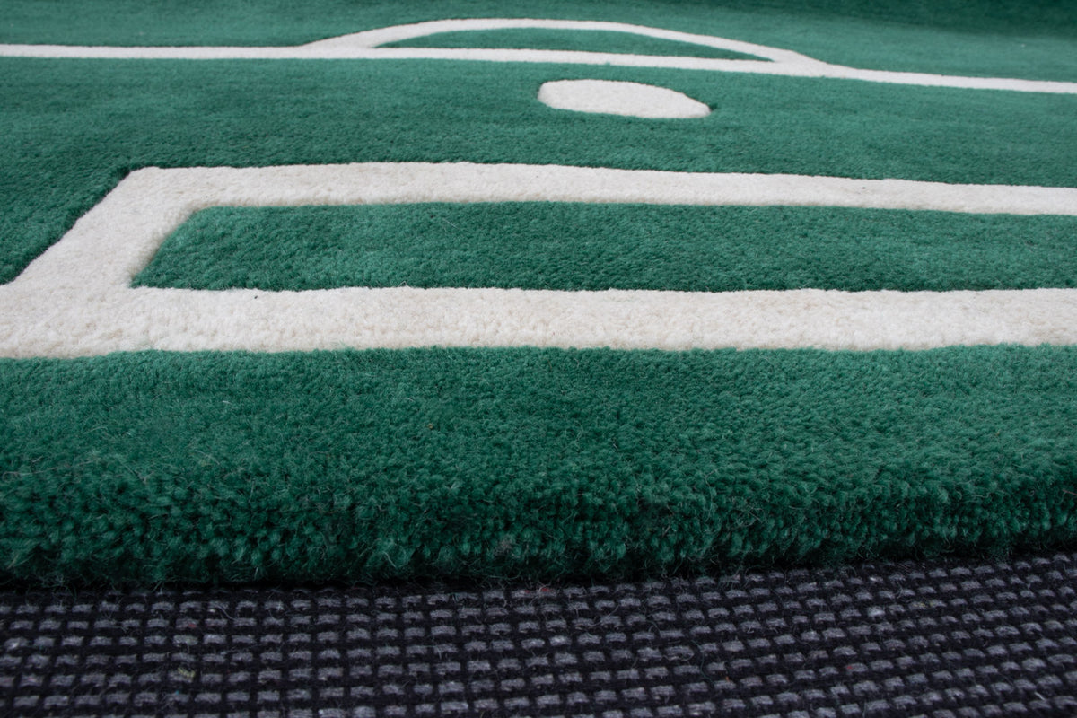 Campo de Fútbol Alfombra Infantil