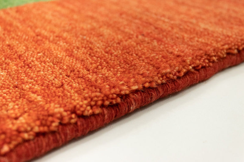 Alfombra Gabbeh - Indus - 180 x 120 cm - verde