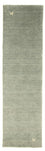 Alfombra de pasillo Alfombra Gabbeh - Indus - 200 x 80 cm - gris