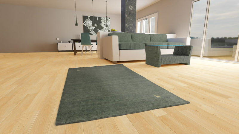 Alfombra Gabbeh - Indus - 250 x 200 cm - gris
