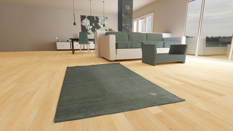 Alfombra Gabbeh - Indus - 300 x 250 cm - gris