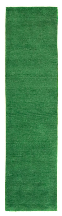 Alfombra de pasillo Alfombra Gabbeh - Indus - 200 x 80 cm - verde