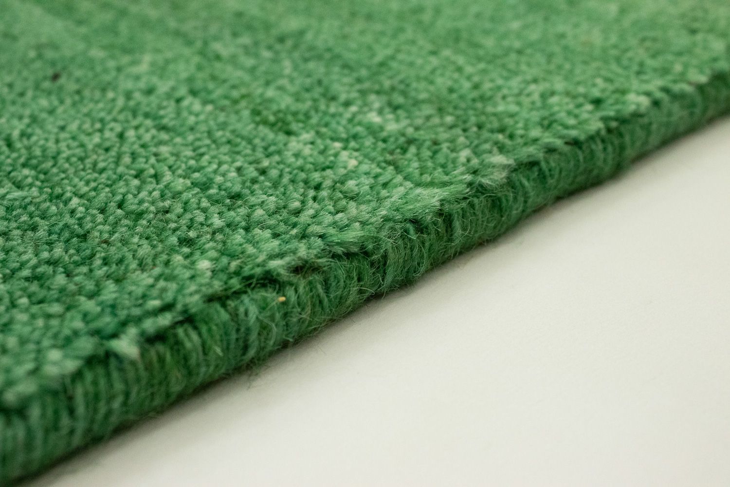 Alfombra de pasillo Alfombra Gabbeh - Indus - 200 x 80 cm - verde