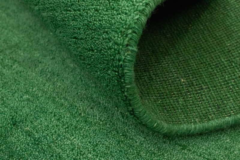 Alfombra de pasillo Alfombra Gabbeh - Indus - 200 x 80 cm - verde