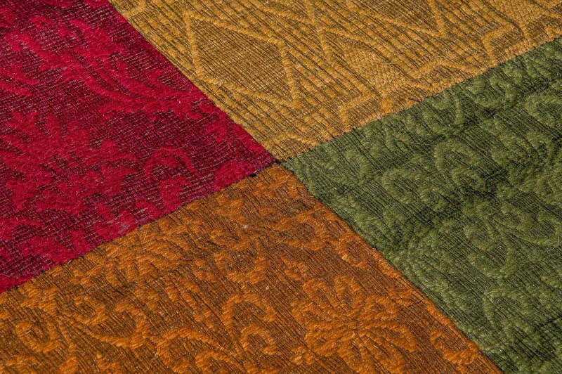Alfombra de patchwork - 300 x 200 cm - colorido