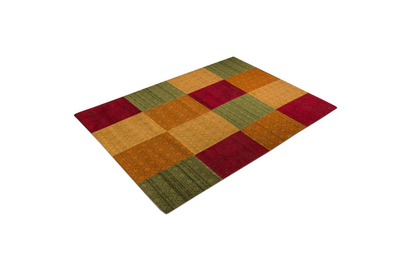 Alfombra de patchwork - 340 x 240 cm - colorido