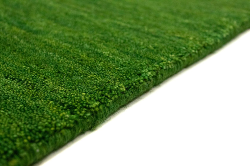 Alfombra de pasillo Alfombra Gabbeh - Indus - 200 x 80 cm - verde