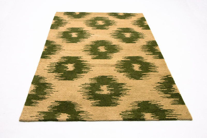 Alfombra de lana - 240 x 155 cm - verde