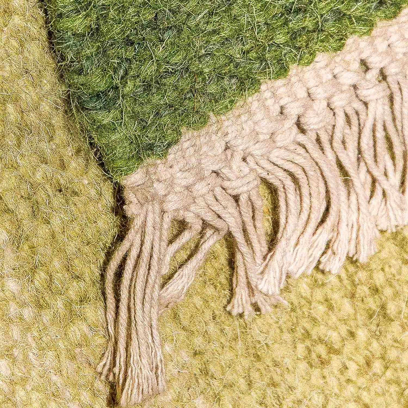 Alfombra de pasillo Alfombra Kelim - Tendencia - 250 x 80 cm - verde