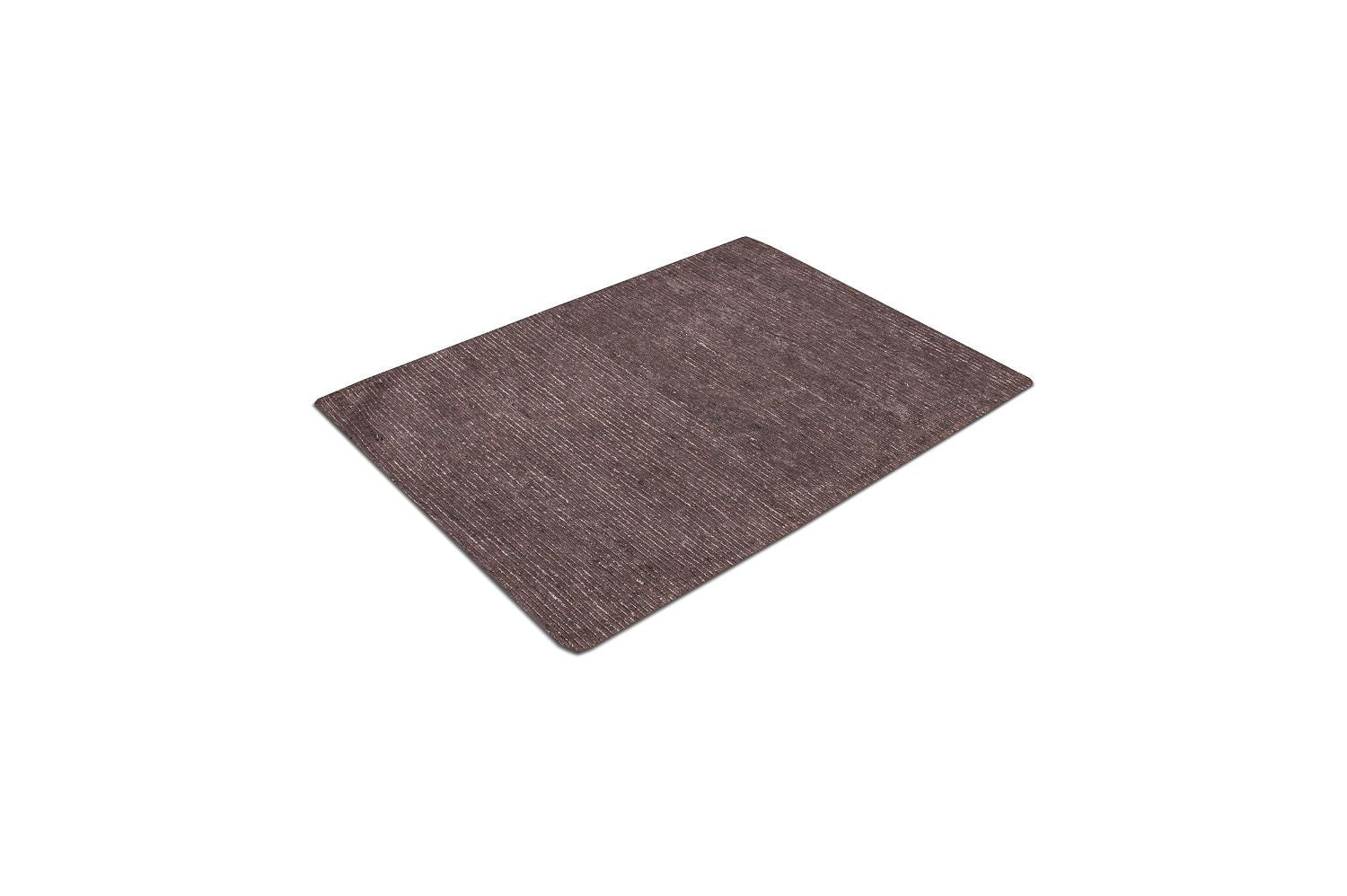 Alfombra de pelo bajo - 180 x 120 cm - gris