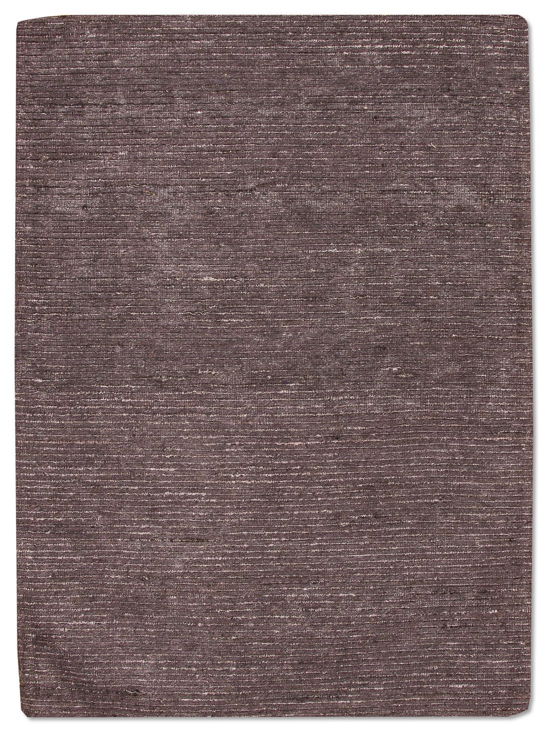 Alfombra de pelo bajo - 230 x 160 cm - gris