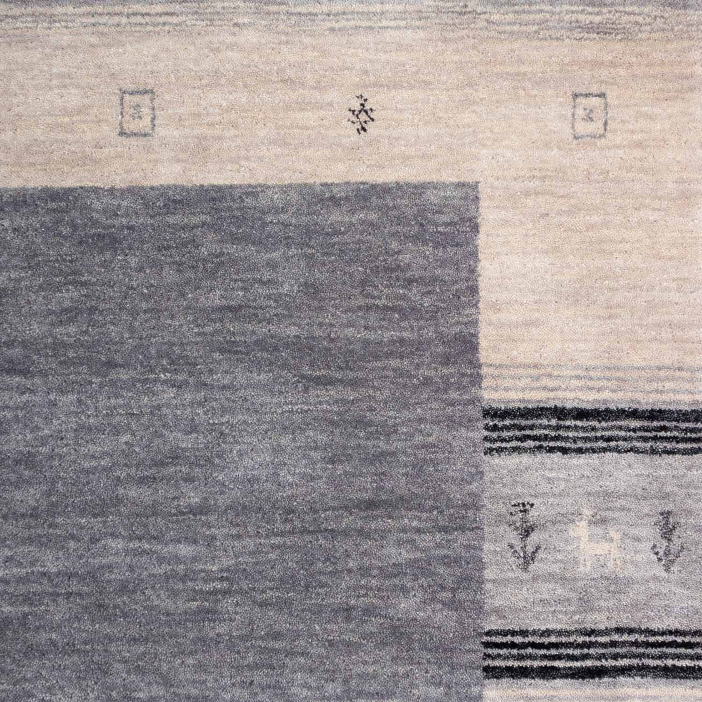 Gabbeh Loom Alfombra Doha - Alfombra de lana
