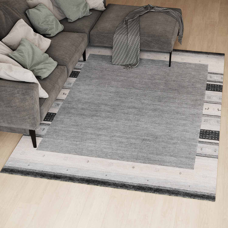 Gabbeh Loom Alfombra Doha - Alfombra de lana