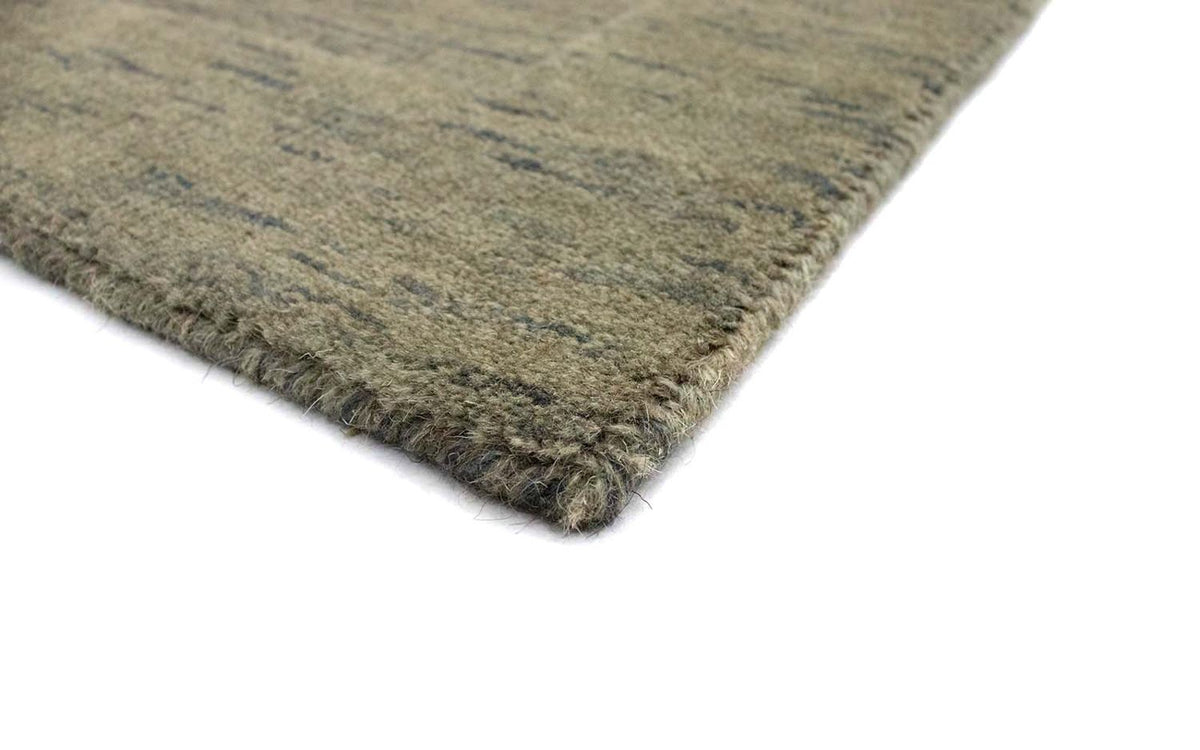 Alfombra de lana - 90 x 60 cm - gris