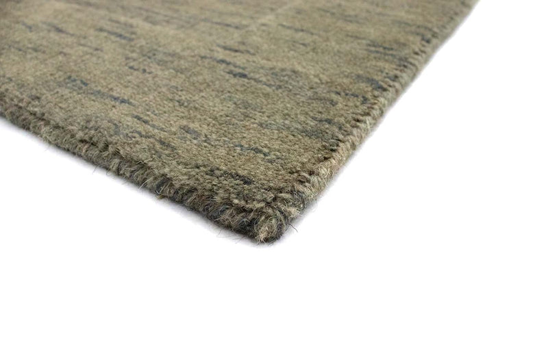 Alfombra de lana - 90 x 60 cm - gris