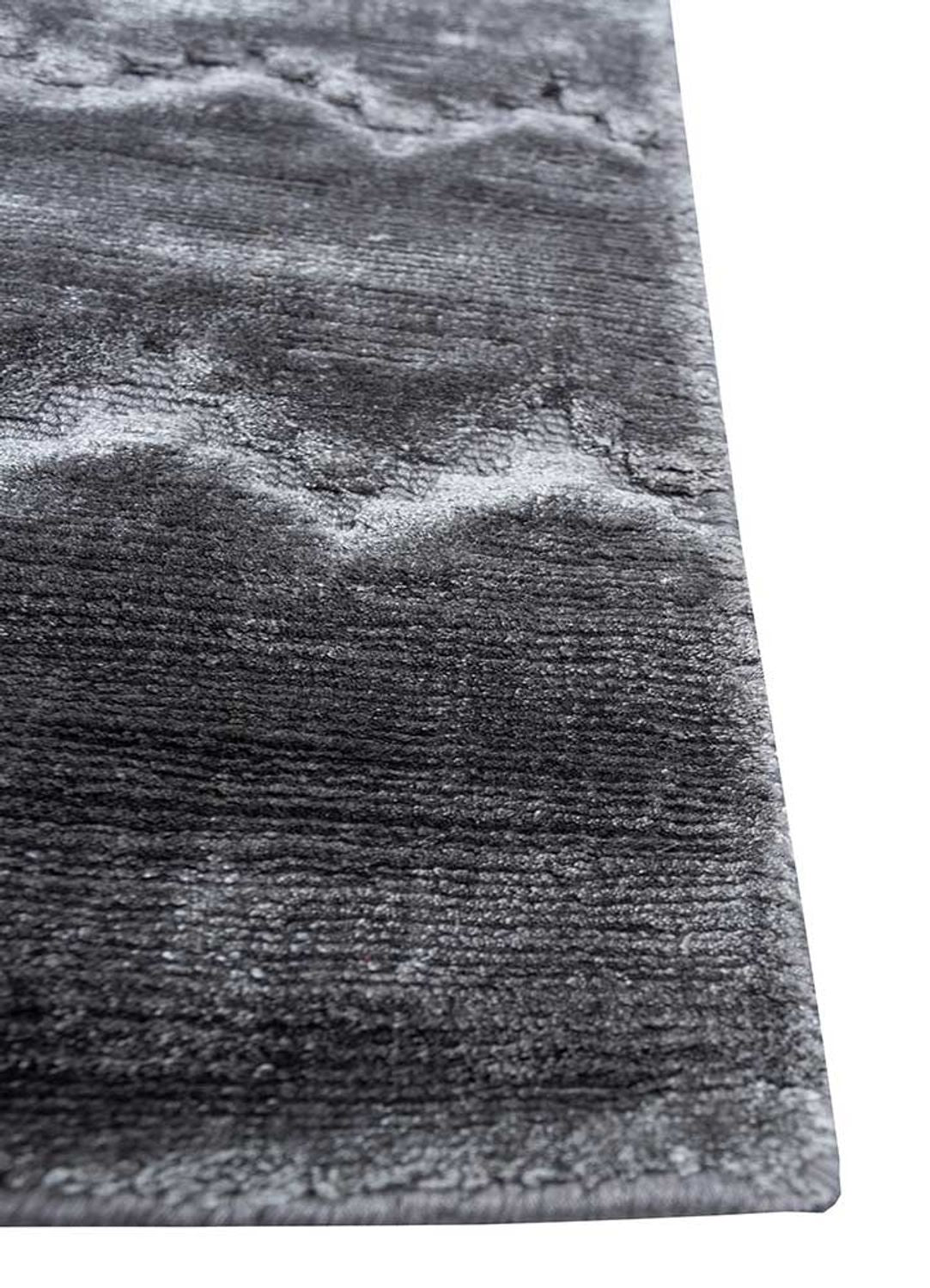 Alfombra de viscosa - 300 x 240 cm - azul